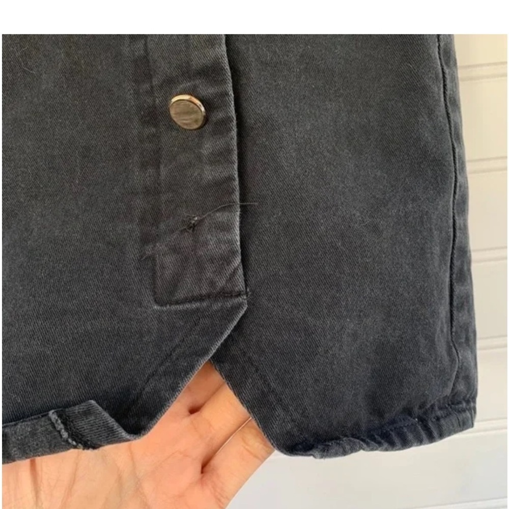 Style Rack Mini Pencil Skirt with Wrap Design - Picture 3 of 5